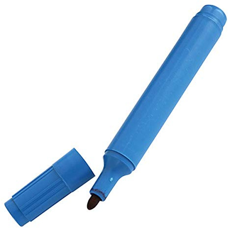 Detektierbarer Textmarker, Permanentmarker, markierstift, schnell trocknende Tinte, schwarze Schrift HACCP