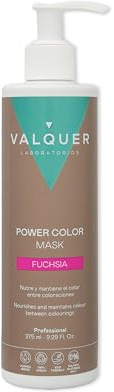 Valquer Power Color Maske vegane und silikonfreie Formulierung Verleiht dem Haar Farbe 290 ml fuchsia