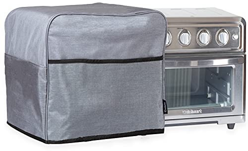 Crutello Convection Toaster Oven Cover with Storage Pockets, Large, Up