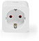 NEDIS WIFIP131FWT Smartlife Smart Stecker | WLAN | 1 Stück | 3680 W | Type F (CEE 7/3) | -10-45 °C | Android™ / IOS | Weiss