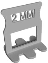 M&N Fliesen Nivelliersystem Set 1mm, 1,5mm, 2mm, 3mm Mega- Auswahl (200x 1mm Laschen) - Fliesen-Verlegehilfe Werkzeug für Leien & Profi - Fliesenleger Fliesennivellierungssystem Zubehör