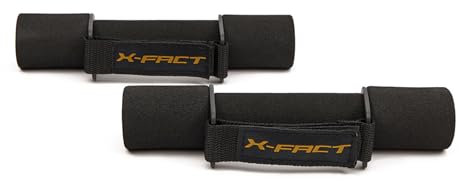 Worqout Soft-Hanteln – Set mit 2x 1 kg, ergonomische Schaumstoffgriffe für Laufen, Aerobic und Krafttraining