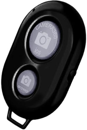 Generisch -Telecomando cellulare dei telefoni cellulari - telecomando senza fili fotocamera per telefono cellulare - Pulsante selfie multifunzione - , fotocamera leggera -Fer