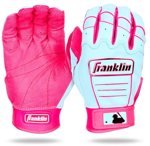 Franklin Sports MLB CFX Pro - Guantes de bateo de béisbol para Adultos y jóvenes, Varios tamaños y Colores