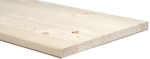 Pannello / tavola lamellare abete mm 18 - dim: 30x100 cm