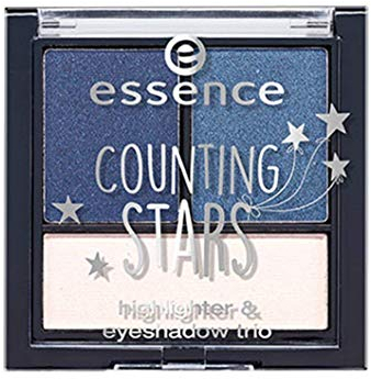essence - Makeuppalette - counting stars - highlighter & eyeshadow trio 02 - a sky full of stars