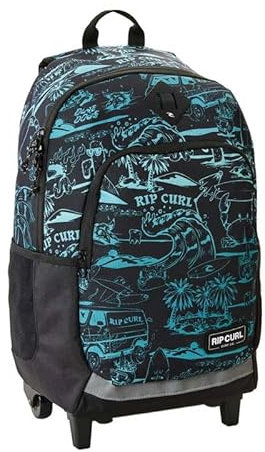 Rip Curl - Trolley-Rucksack Ozone 30 l, Aqua – 49 x 32 x 22 cm, mehrfarbig