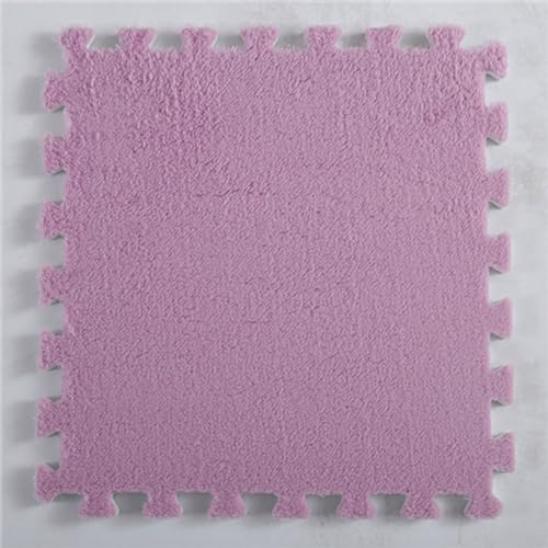 IXMLDAXD alfombras, | Alfombra de Dormitorio | Alfombra De Felpa De Retales, Alfombra Antideslizante Lavable, Alfombra for Sala De Estar, Dormitorio, for Dormitorio, Sala De Estar, Comedor(Purple)