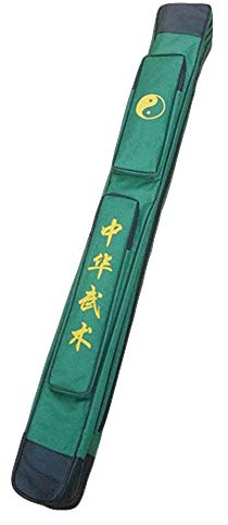 Bokken Carry Bag Canvas with Pockets PU Single & Double Layer of Sword Bag