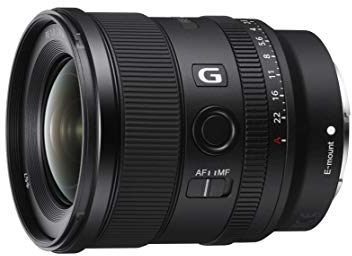 Sony FE 20mm F1.8 G Full-Frame Large-Aperture Ultra-Wide Angle G Lens, Model: SEL20F18G