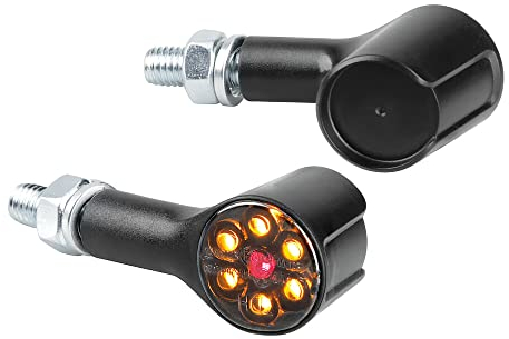 Lampa 91625 Magnifier Rear, frecce Moto LED omologate, indicatori di direzione a LED e Luce di Posizione/Stop Posteriori - 12V LED