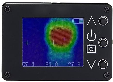 Mini Infrared Thermal Imaging Camera with 1.8 Inch Screen for Non-Contact Temperature Measurement and Real Time Imaging