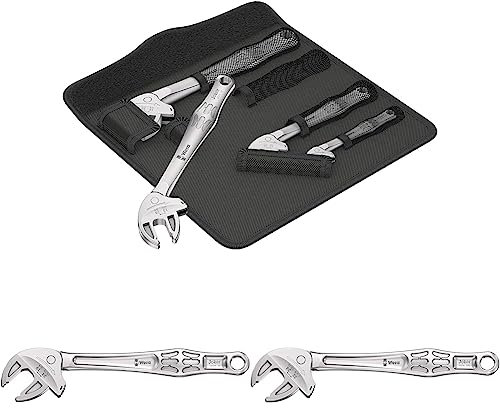 Wera 6004 Joker 4-in-1 Self-Setting Spanner Set, 19-32 mm