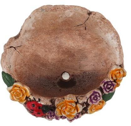 GAROZATION Pot De Fleurs Ciment pour Plantes Épaisses Jardinière Vintage pour Plantes Résistantes Pot De Jardinage pour Petites Fleurs