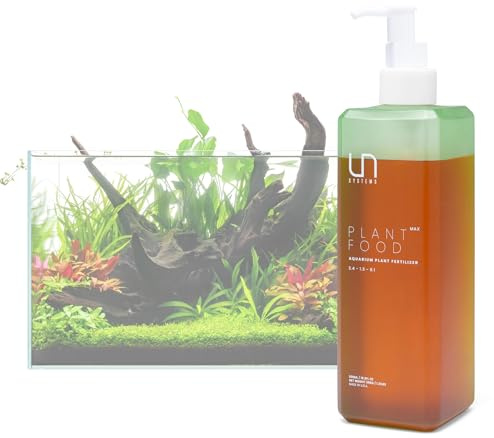 Ultum Nature Systems Plant Food - Live Aquarium Plant Fertilizer for Fish Tanks - Provides Essential Macro and Micronutrients for Aquatic Plants (500ML, MAX)