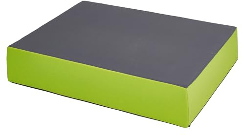Jump Coussin sauteur 99 x 75 x 18 cm – Vert – Matelas sauteur pour enfants à partir de 3 ans jusqu'à 40 kg – Tapis de jeu Tapis de gymnastique Matelas pour sauter, jouer à la défoulement