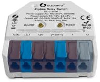 GLEDOPTO Pro Serie ZigBee 230 V, attuatore per lampade alogene a LED, trasformatore e luci con connettore pulsante o interruttore (Attuatore di commutazione Pro)