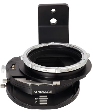 XPIMAGE Anello adattatore per obiettivo inclinabile compatibile con obiettivo Mamiya 645 su fotocamera Fujifilm GFX GFX50 GFX100