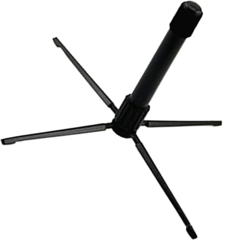 BESPORTBLE Soporte para Instrumentos de Viento Soporte Compacto Plegable para Flauta y Oboe Antideslizante 55X08X08 Pulgadas para Exhibiciones Individuales y Uso en Exteriores