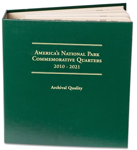 Littleton Coin Company 2010-2021 P&D America's National Park Quarter Series Album Coin Storage