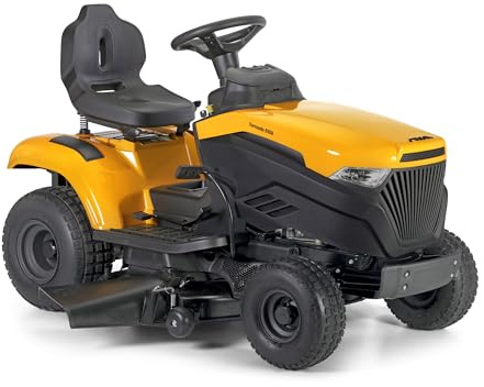 STIGA Tornado 5108 Trattorino Da Giardino, 452 cc – Piatto 108 cm, Scarico Laterale – Prati Fino a 6.000 m²