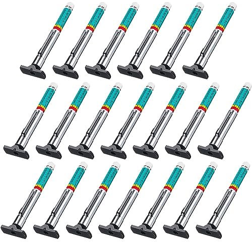 Giuneuow 20 Paquetes Medidor Profundidad de la Banda Rodadura del NeumáTico,Herramienta MedicióN Precisa de la Profundidad de la Banda de Rodadura del NeumáTico Codificada por Colores