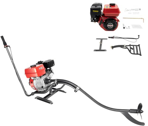 Motore a benzina fuoribordo a 4 tempi, motore a benzina da 212 cc con impugnatura di controllo, 4 KW, rotazione a 180 gradi, sistema di accensione TCI, raffreddamento ad aria, capacità del serbatoio