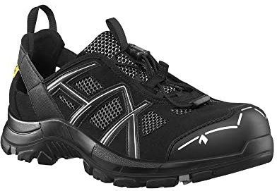 HAIX Black Eagle Safety 61.1 Low: Dein Job kennt kein hitzefrei. Dein Black Eagle Safety 61.1 ist luftig und bietet Schutz.. UK 9.0 / EU 43.5