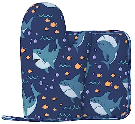 Delfino Guanti Da Forno E Pentola Supporti Resistente Al Calore 2pcs Set BBQ Guanti E Pastiglie Per Cottura Cottura Grigliare