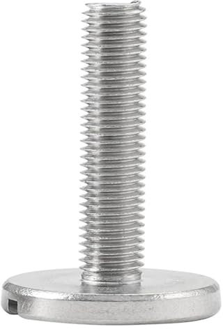 Tornillos avellanados Pernos de cabeza redonda, 1-5 piezas M2.5 M2 M3 M4 M5 M6, acero inoxidable 304, ranura de una palabra, tornillo de cabeza plana extragrande, perno de cabeza redonda plana.