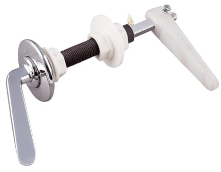 Xcel Home 9 Extended Chrome Cistern Lever Handle Pack L/L