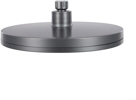 Besttoolifes Cabezal de ducha tipo lluvia de 230 mm, panel grande de alta presión con 6 modos, giratorio de 360° para garantizar un potente flujo de agua duradero en el baño (gris)