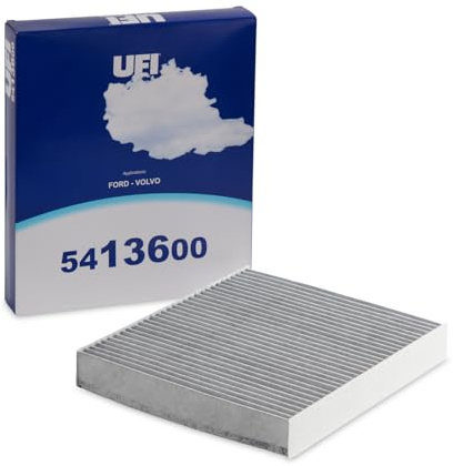 UFI Filters, Filtro de Habitáculo de Carbón Activo 54.136.00, Filtro de Habitáculo de Recambio, Apto para Coches, Apto para Modelos Ford C-Max, Focus C-Max, Galaxy, Kuga, Mondeo y S-Max