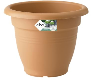 Elho Green Basics Campana 30 - Flowerpot - Mild Terra - Outdoor - Ø 29.2 x H 23 cm