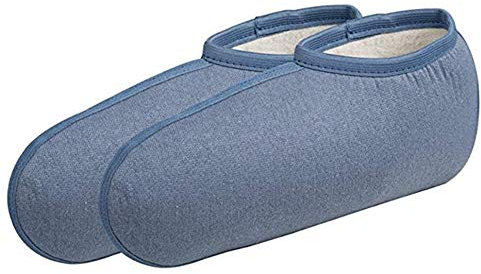 TippTexx 24 1 Paar Stiefelsocken, Ideal auch für Gummistiefel(37/38, Grau Baumwolle - 1 Paar)