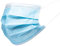 BigBig Home 100 Stücke Weich Disposable Mundschutz Maske 3-Lagig Masken Staubdicht Einwegesschutzmasken Atemmasken mit Ohrringe, Blau