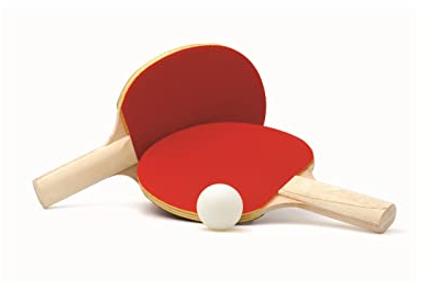 JOY-STORE Tischtennisschläger Tischtennis-Set mit 2 Schlägern und 3 Bällen