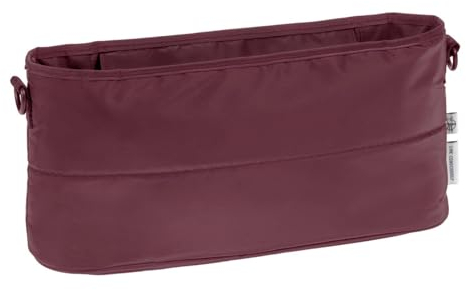 LÄSSIG Baby Kinderwagenorganizer Buggy Organizer Kinderwagentasche inkl. Kinderwagenbefestigung/Buggy Organizer deep red