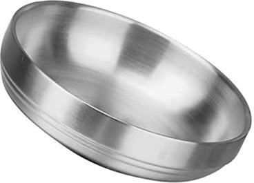 LABRIMP Vassoio Per Snack Per Casa E Ristorante Piatto Per Condimenti in Acciaio Inossidabile Da 11 5 Cm Robusto E Facile Da Pulire