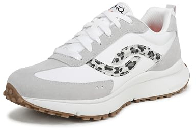Ryka Women's Jetsetter Running Inspired Shoes White Leopard 10 W