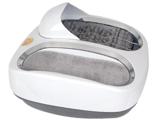 Automatic Shoe Sole Cleaning Machine - Intelligent Induction Electric Polisher for Boots/Shoes, Ideal for Entrances & Sales Centers, Efficient Water Brushing