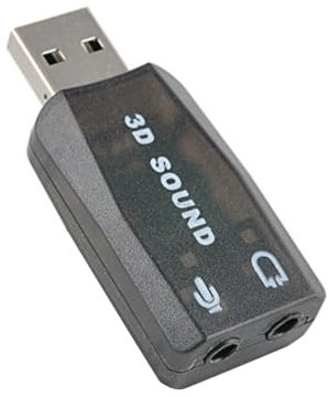 Pesfehhy Mini Scheda Audio Esterna Adattatore Audio Stereo da USB A 3,5 mm per Win 7 8 Altoparlante Android Cuffie per Laptop