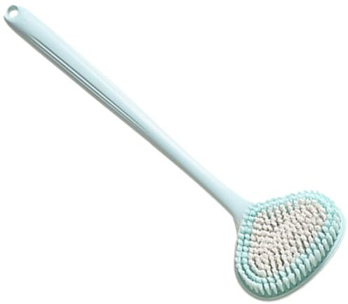 LOLIPPYY Spazzola Per La Pulizia Della Schiena Con Manico Lungo Scrub Esfoliante Per Doccia Accessorio Per Bagno Con Setole Morbide Per Adulti e Anziani Colore Casual