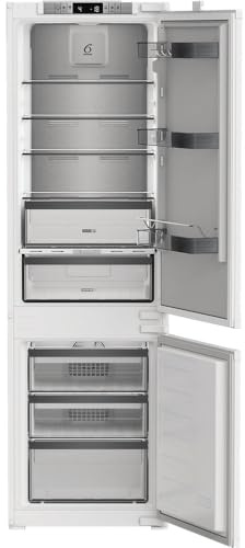 Whirlpool WHKN 3253 B4E Frigorifero combinato a incasso, Total No Frost ventilato, 55 cm, Classe E, Bianco, 38 db, h 178cm