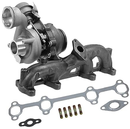 ATEC Germany 1x Abgaskrümmer mit Turbolader inkl. Unterdruckdose, inkl. Montagesatz,