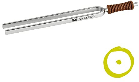 Sonic Energy Planeten Stimmgabel – Sonne 126,22 Hz / H2 – Für Meditation, Therapie, Zuhause – Inkl. Baumwolltasche (TF-S)