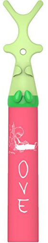 idi Toothbat - Childers Mini-Kid Floss Holder-(Green/Red)-Patented Design Awards Winning Product, Easy, Comfort & Effective, Works Perfectly with Reach Waxed Nylon Floss