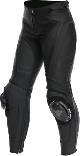 DAINESE Delta 4 Pantaloni in pelle moto da donna, nero, 46