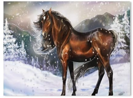 YYHMKBYY，Jigsaw Puzzle 1000 Piece，Horse，Classic Puzzle DIY Kit Wood Toy Unique Gift Home Decor（75x50cm）-G80