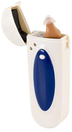Easylife Mini Rechargeable Digital Hearing Amplifier, Sound Amplifier for Hard of Hearing with Discreet Design and Slimline Case, Suppresses Background Noise for Greater Clarity - Fully Guaranteed